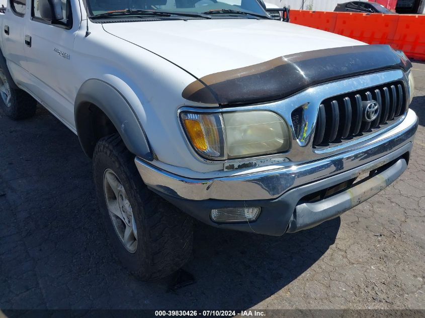 2002 Toyota Tacoma Base V6 VIN: 5TEHN72NX2Z123037 Lot: 39830426