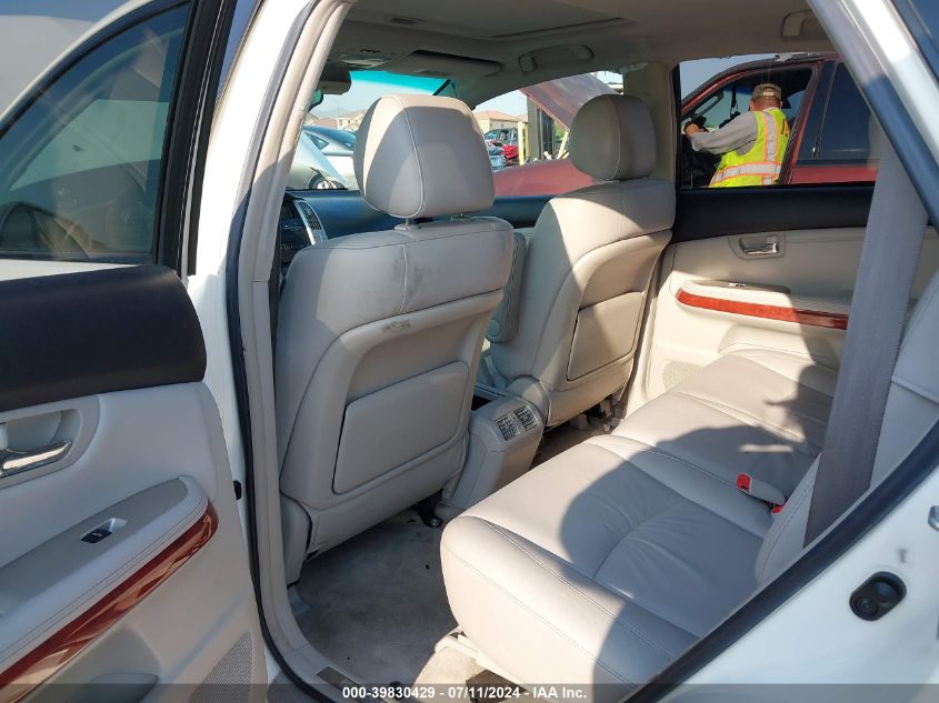 2007 Lexus Rx 350 VIN: JTJHK31U272016700 Lot: 39830429