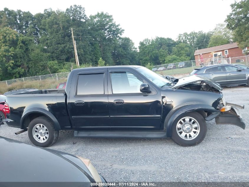 2001 Ford F-150 Harley-Davidson Edition/King Ranch Edition/Lariat/Xlt VIN: 1FTRW07L91KB68263 Lot: 39830444