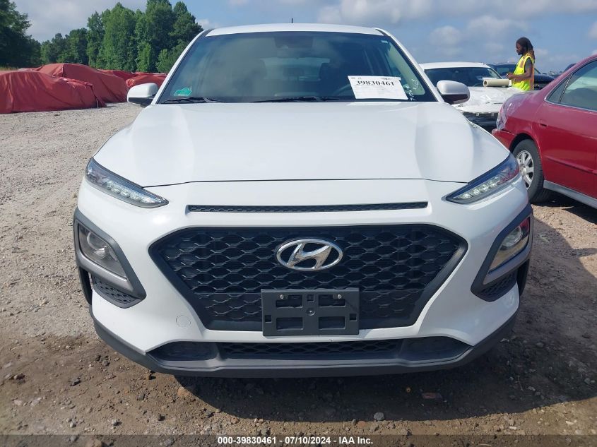 2019 Hyundai Kona Se VIN: KM8K12AAXKU287962 Lot: 39830461