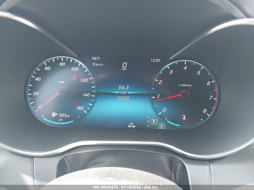 2019 Mercedes-Benz C 300 4Matic VIN: WDDWJ8EB8KF852120 Lot: 39830470