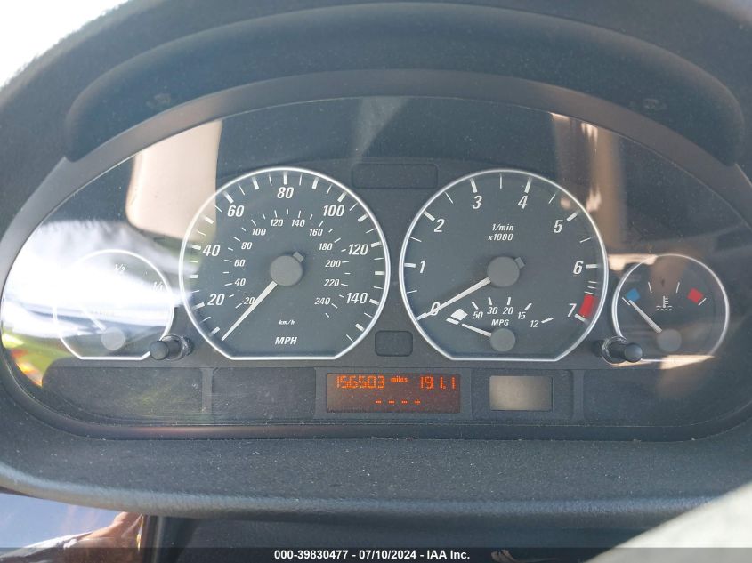 2004 BMW 330Ci Ci VIN: WBABW53494PL47419 Lot: 39830477