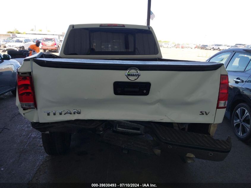 2015 Nissan Titan S/Sv/Sl/Pro-4X VIN: 1N6AA0ED8FN508870 Lot: 39830493