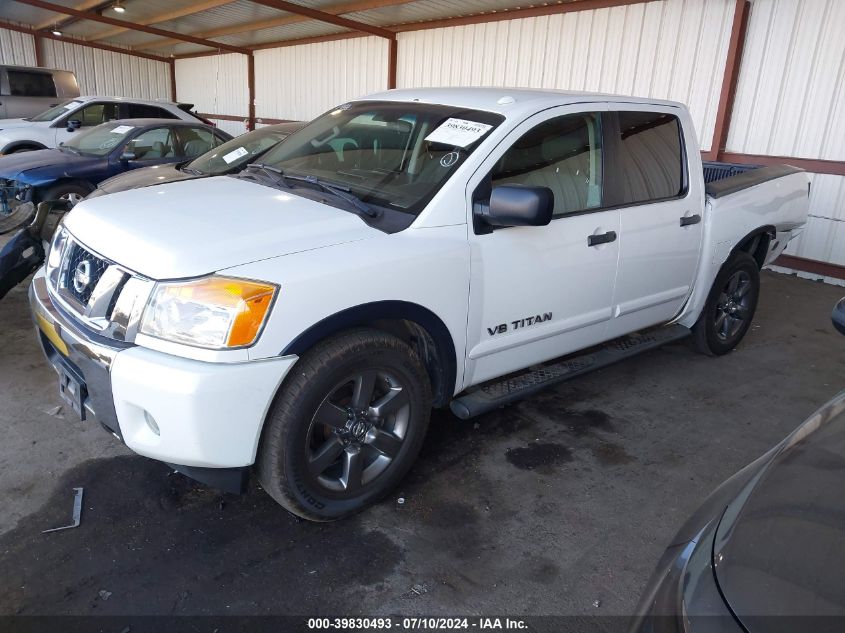 2015 NISSAN TITAN S/SV/SL/PRO-4X - 1N6AA0ED8FN508870