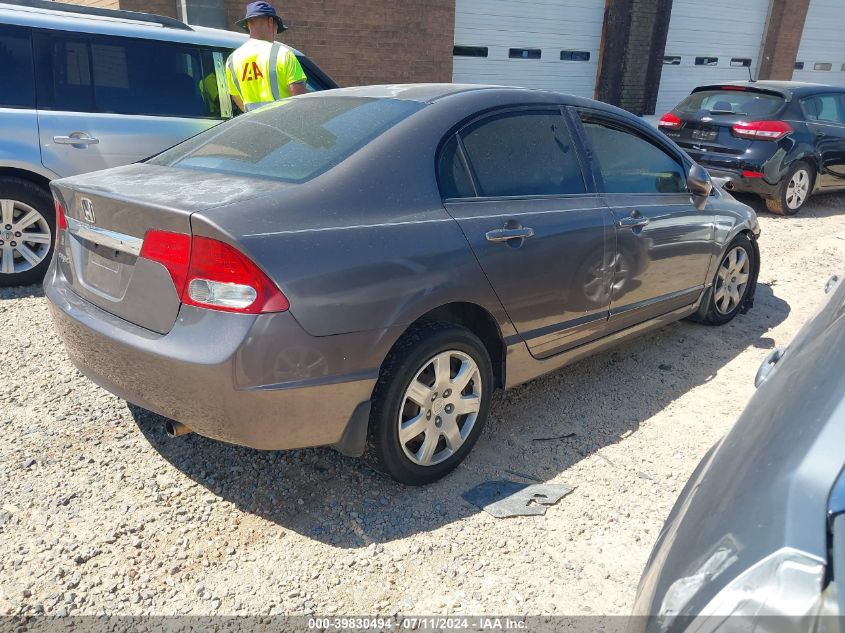 2010 Honda Civic Lx VIN: 2HGFA1F5XAH567623 Lot: 39830494