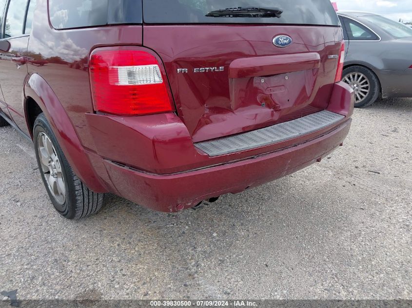 2006 Ford Freestyle Limited VIN: 1FMZK03186GA43406 Lot: 39830500