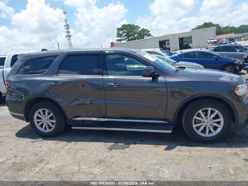 2020 Dodge Durango Sxt Rwd VIN: 1C4RDHAG8LC410490 Lot: 39830501