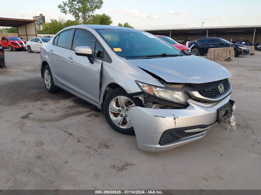 19XFB2F53FE084964 2015 HONDA CIVIC - Image 1