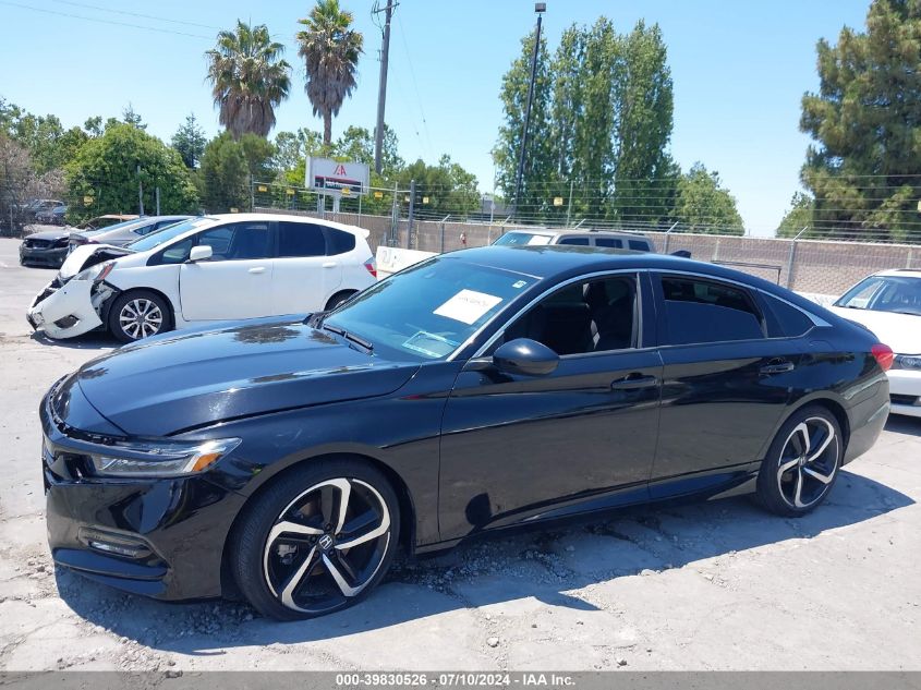 1HGCV1F30JA166344 2018 HONDA ACCORD - Image 2