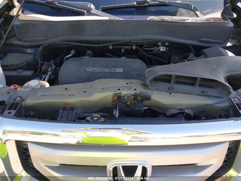 2009 Honda Pilot Ex-L VIN: 5FNYF48589B032380 Lot: 39830536