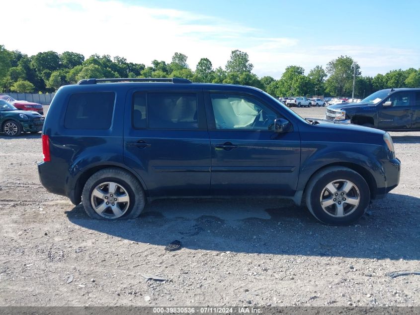 2009 Honda Pilot Ex-L VIN: 5FNYF48589B032380 Lot: 39830536