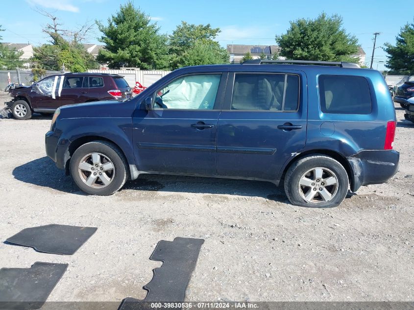 2009 Honda Pilot Ex-L VIN: 5FNYF48589B032380 Lot: 39830536