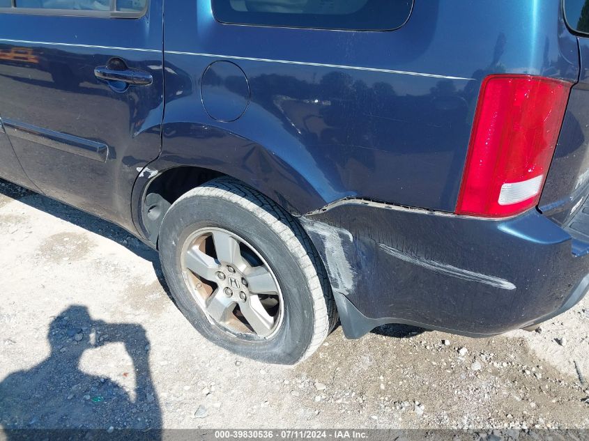 2009 Honda Pilot Ex-L VIN: 5FNYF48589B032380 Lot: 39830536