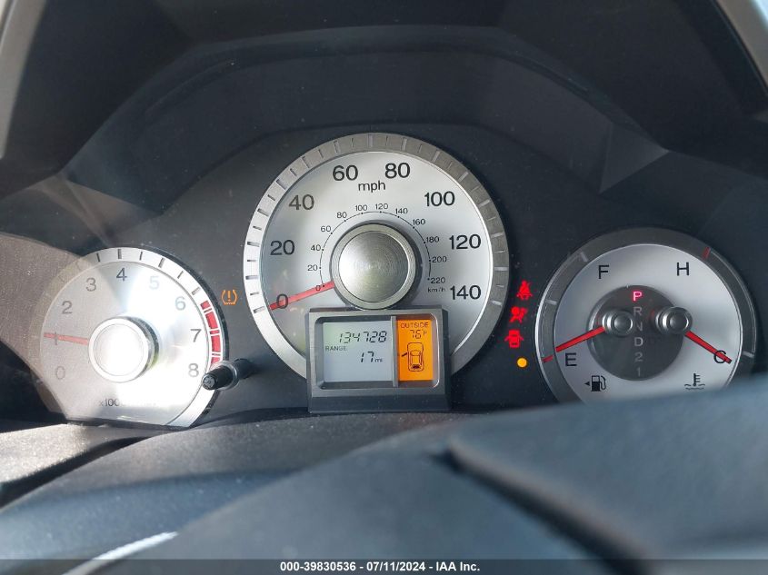 2009 Honda Pilot Ex-L VIN: 5FNYF48589B032380 Lot: 39830536