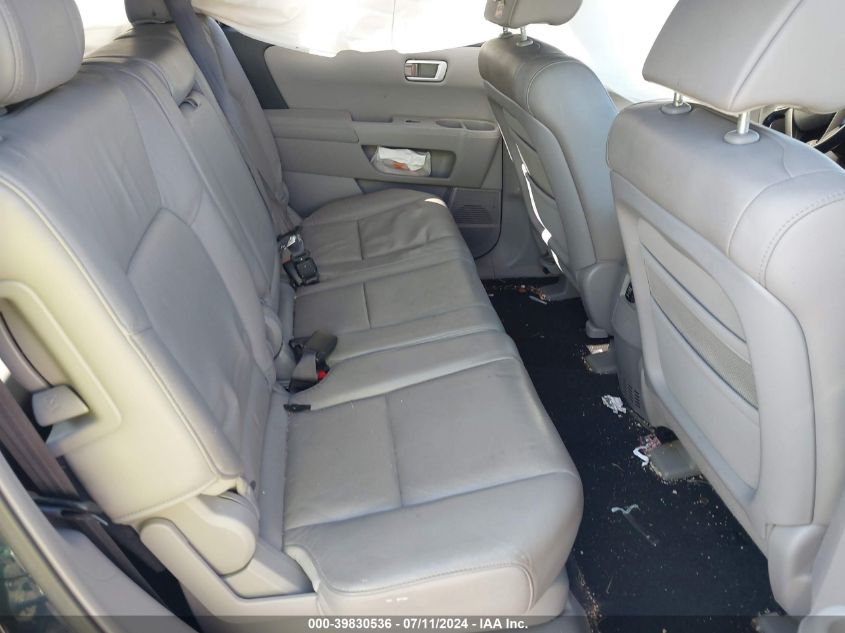 2009 Honda Pilot Ex-L VIN: 5FNYF48589B032380 Lot: 39830536