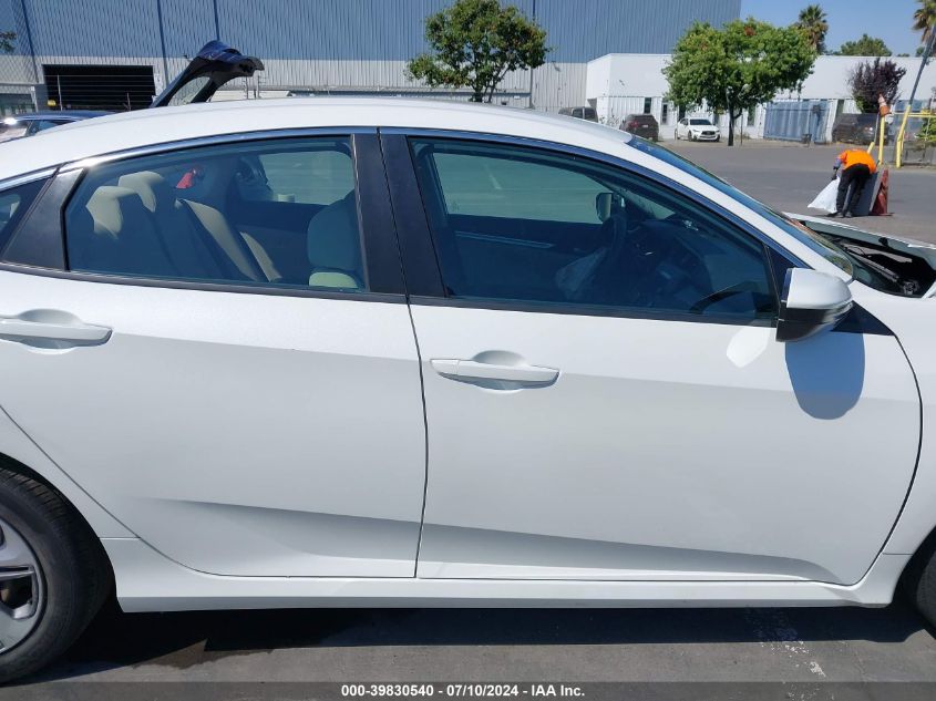 2019 Honda Civic Lx VIN: 2HGFC2F60KH519624 Lot: 39830540