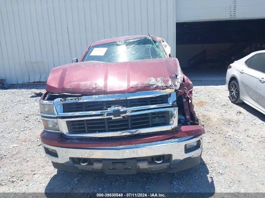 2014 Chevrolet Silverado 1500 2Lt VIN: 3GCUKREC7EG448418 Lot: 39830548