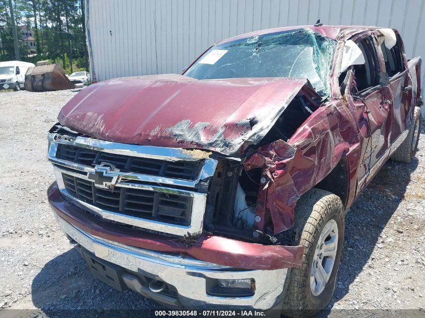 2014 Chevrolet Silverado 1500 2Lt VIN: 3GCUKREC7EG448418 Lot: 39830548