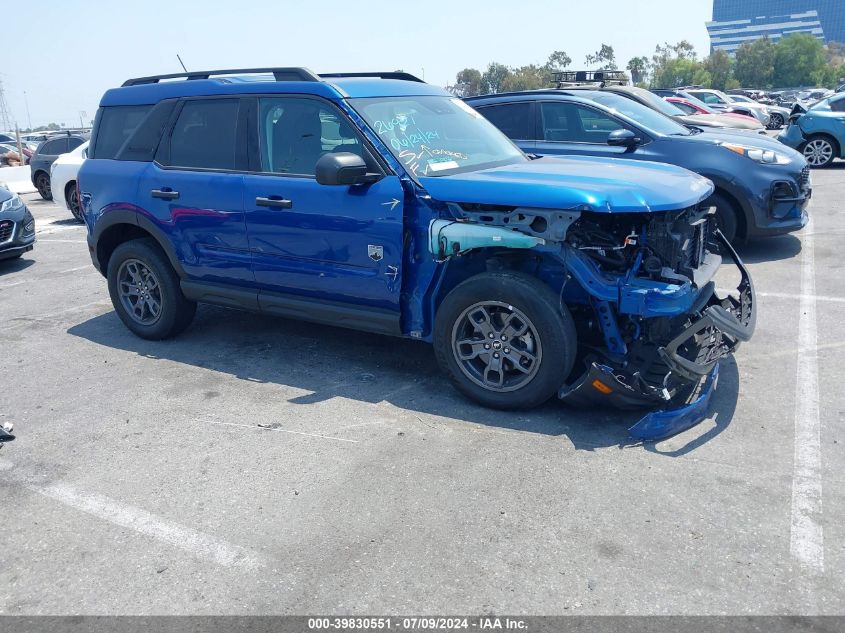 2023 Ford Bronco Sport Big Bend VIN: 3FMCR9B62PRD32634 Lot: 39830551