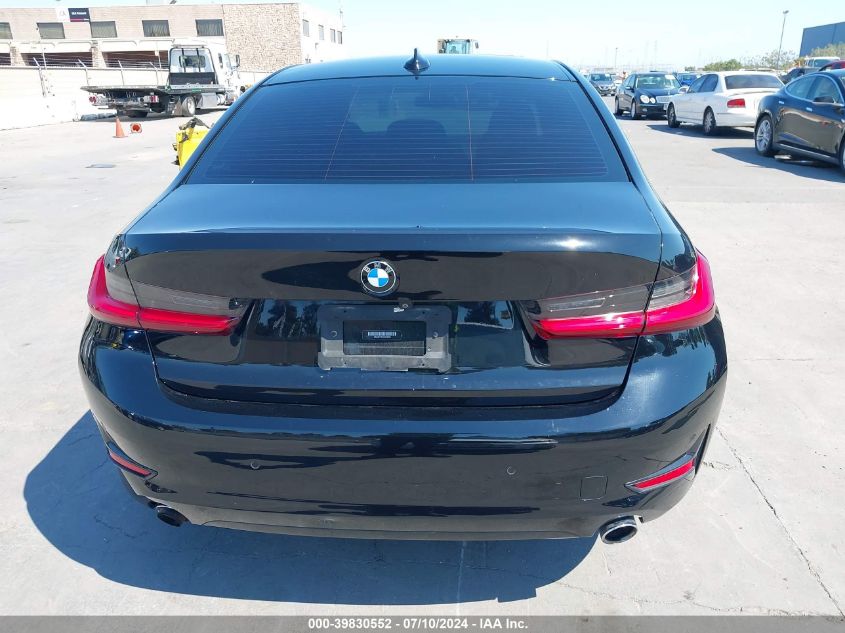 2019 BMW 330I VIN: WBA5R1C55KAK08653 Lot: 39830552