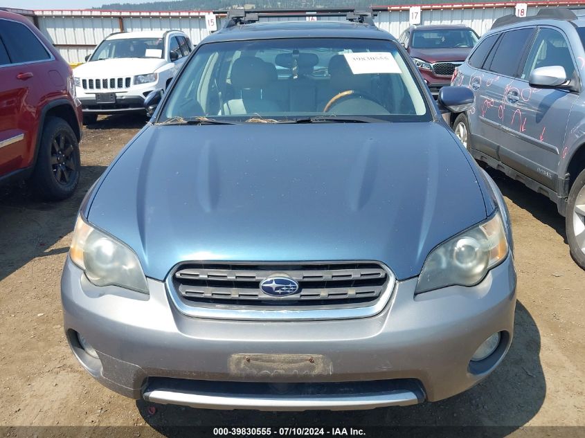 2005 Subaru Outback 3.0R L.l. Bean Edition VIN: 4S4BP86C254392947 Lot: 39830555