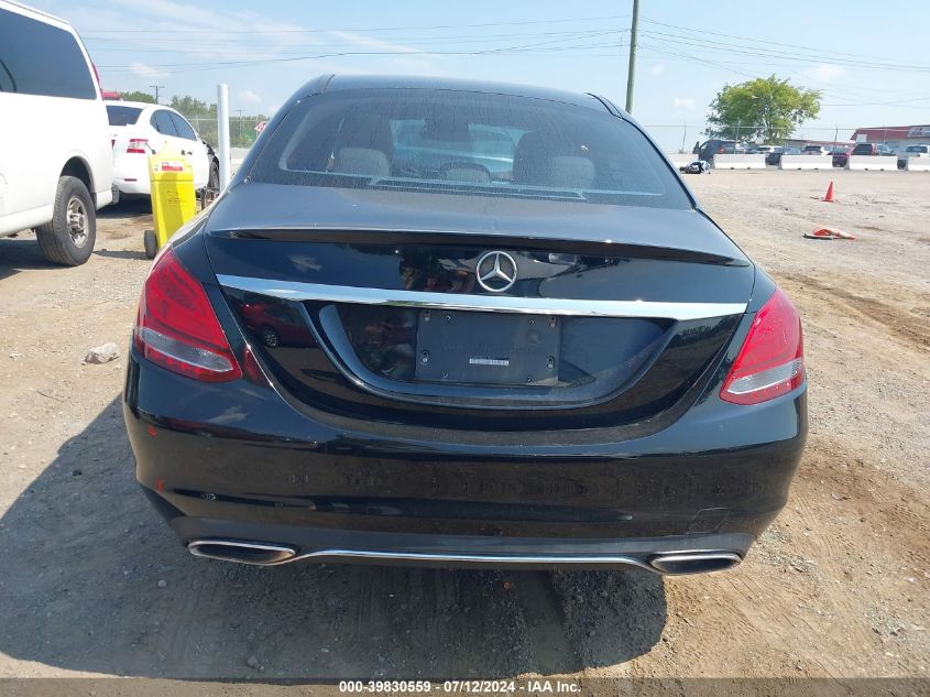 2016 Mercedes-Benz C 300 4Matic/Luxury 4Matic/Sport 4Matic VIN: 55SWF4KB2GU120973 Lot: 39830559