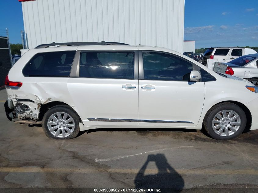 5TDYK3DC0DS368779 2013 Toyota Sienna Limited V6 7 Passenger