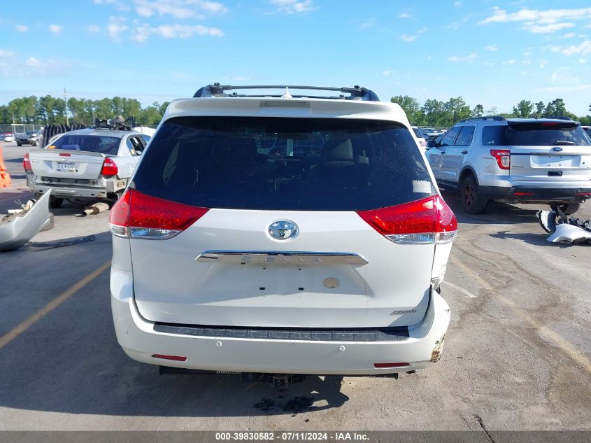 5TDYK3DC0DS368779 2013 Toyota Sienna Limited V6 7 Passenger