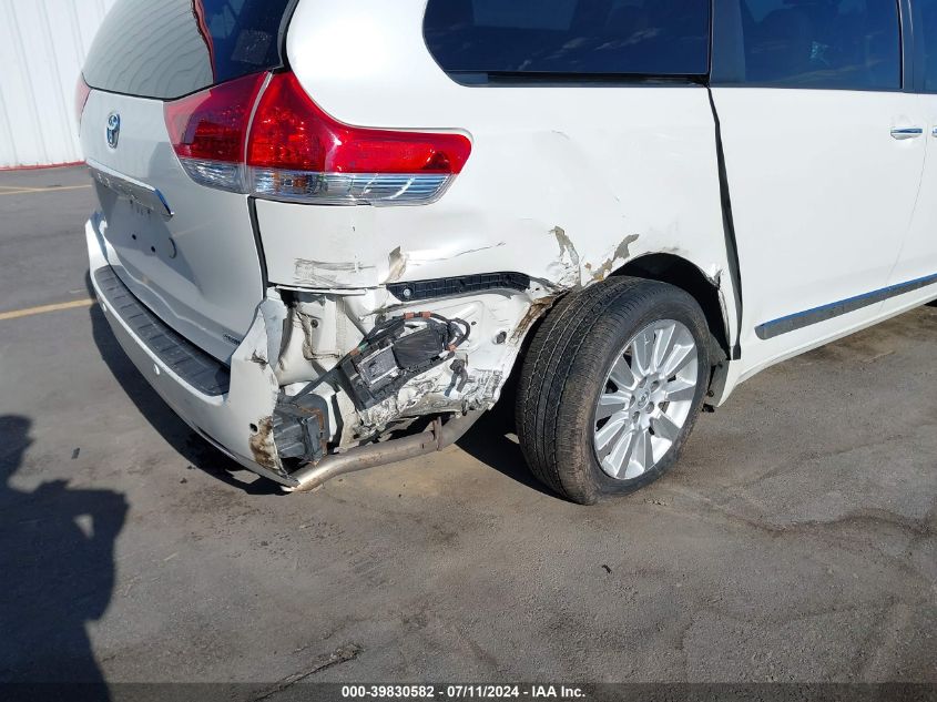 5TDYK3DC0DS368779 2013 Toyota Sienna Limited V6 7 Passenger