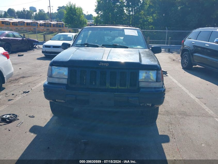 1996 Jeep Grand Cherokee Limited VIN: 1J4GZ78Y4TC376737 Lot: 39830589