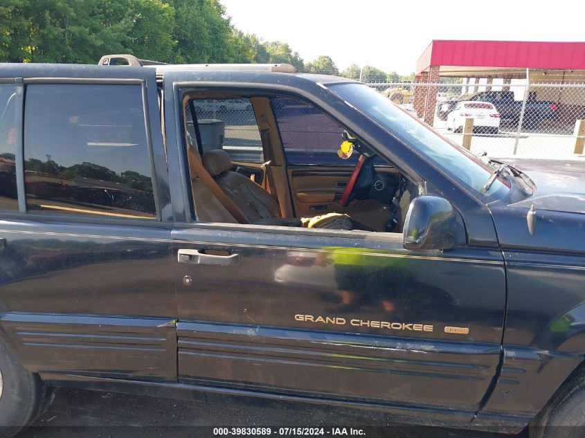 1996 Jeep Grand Cherokee Limited VIN: 1J4GZ78Y4TC376737 Lot: 39830589