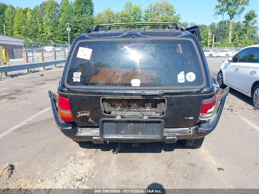 1996 Jeep Grand Cherokee Limited VIN: 1J4GZ78Y4TC376737 Lot: 39830589