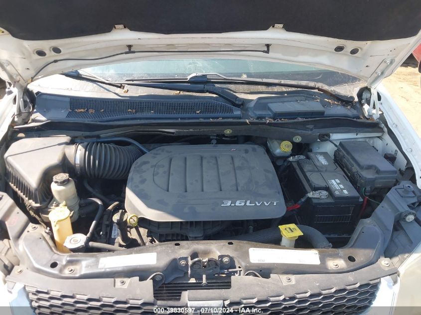 2012 Dodge Grand Caravan Sxt VIN: 2C4RDGCG6CR190829 Lot: 39830597