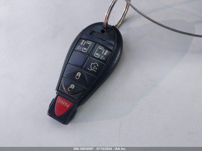 2012 Dodge Grand Caravan Sxt VIN: 2C4RDGCG6CR190829 Lot: 39830597