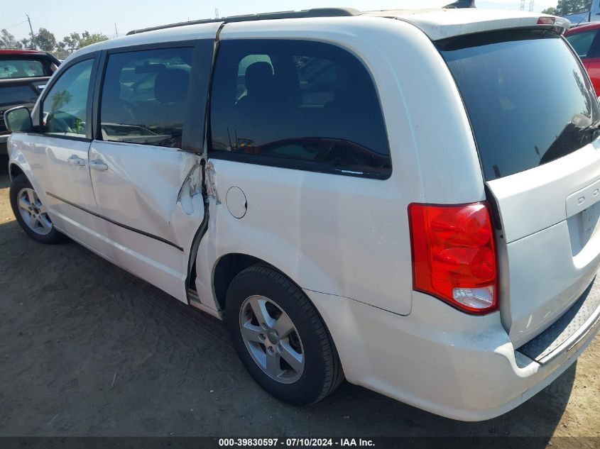 2012 Dodge Grand Caravan Sxt VIN: 2C4RDGCG6CR190829 Lot: 39830597
