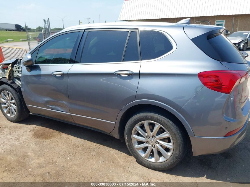 2019 Buick Envision Fwd Essence VIN: LRBFXCSA9KD039435 Lot: 39830603