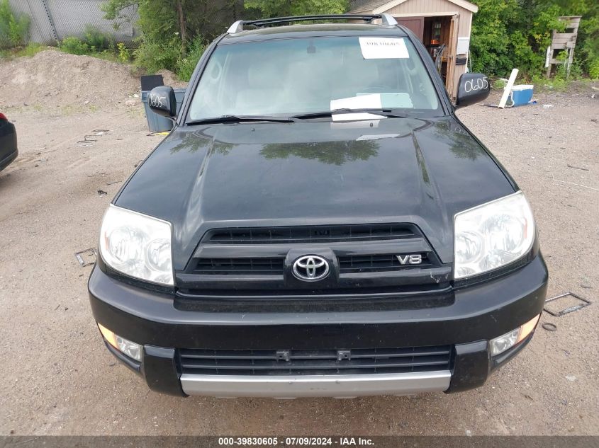 2004 Toyota 4Runner Limited V8 VIN: JTEBT17R140031236 Lot: 39830605