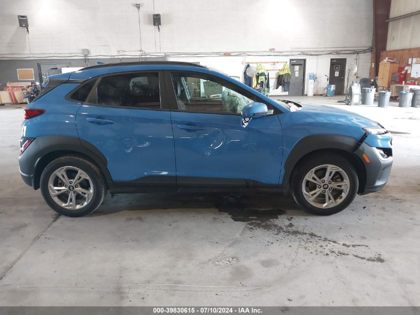 2022 Hyundai Kona Sel VIN: KM8K3CAB2NU896928 Lot: 39830615