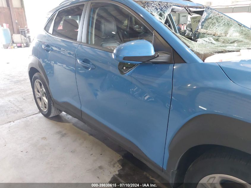 2022 Hyundai Kona Sel VIN: KM8K3CAB2NU896928 Lot: 39830615