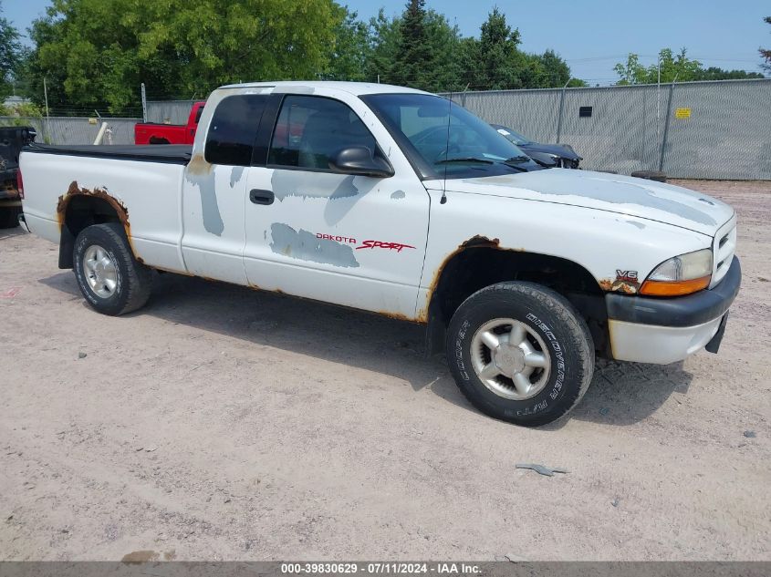 1997 Dodge Dakota Slt/Sport VIN: 1B7GG23X9VS147945 Lot: 39830629