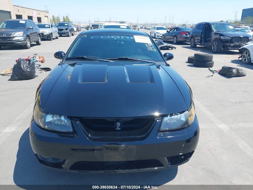 2001 Ford Mustang Cobra VIN: 1FAFP47V21F217455 Lot: 39830634