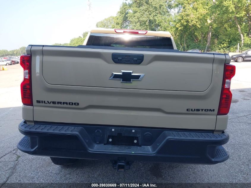 2022 Chevrolet Silverado 1500 4Wd Short Bed Custom Trail Boss VIN: 3GCPDCEK3NG549841 Lot: 39830669