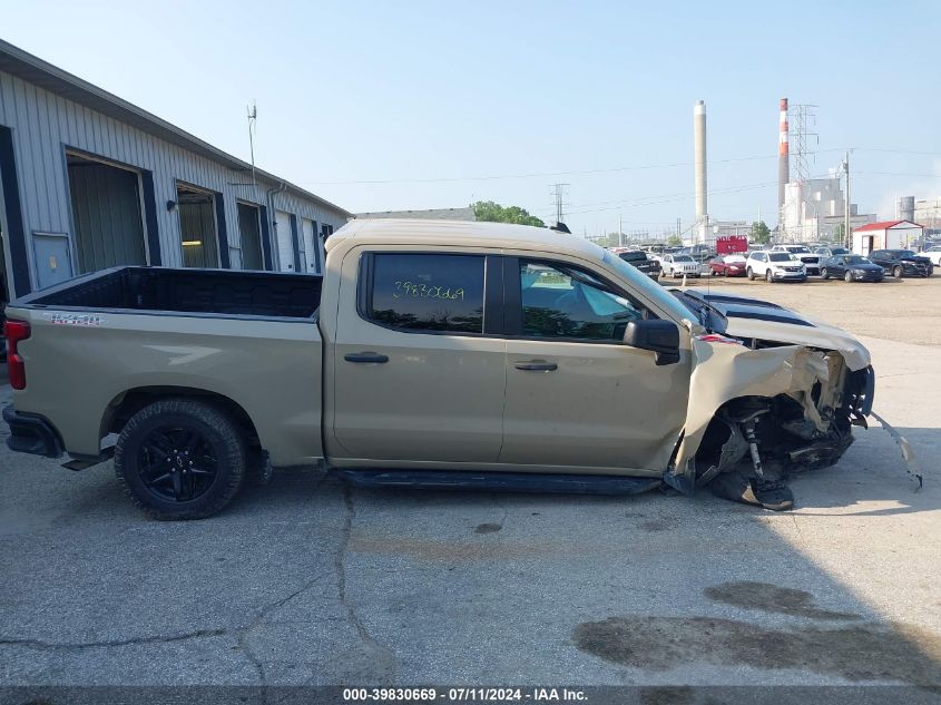 2022 Chevrolet Silverado 1500 4Wd Short Bed Custom Trail Boss VIN: 3GCPDCEK3NG549841 Lot: 39830669