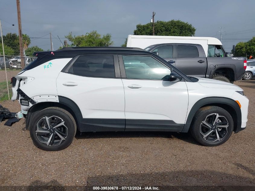 2023 Chevrolet Trailblazer Fwd Rs VIN: KL79MTSL0PB081923 Lot: 39830678