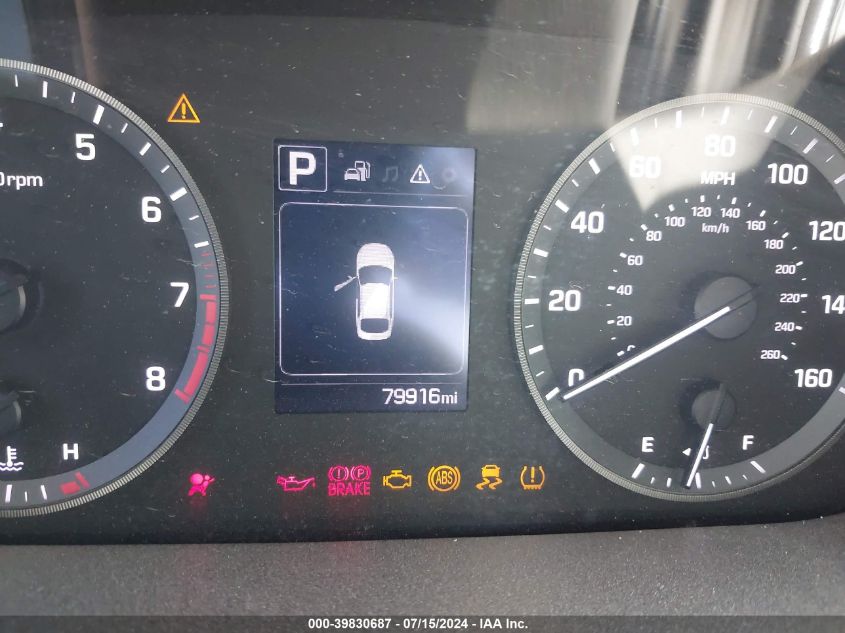 2017 Hyundai Sonata Se VIN: 5NPE24AF0HH547617 Lot: 39830687