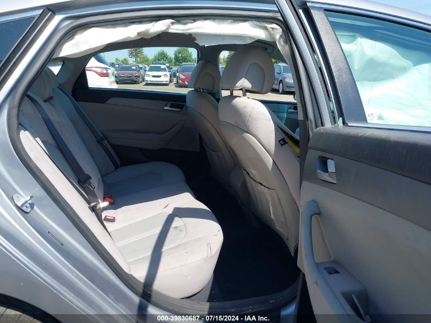 2017 Hyundai Sonata Se VIN: 5NPE24AF0HH547617 Lot: 39830687