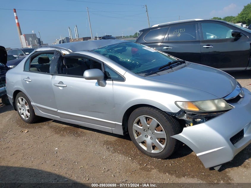 2009 Honda Civic Lx VIN: 2HGFA16579H334987 Lot: 39830698