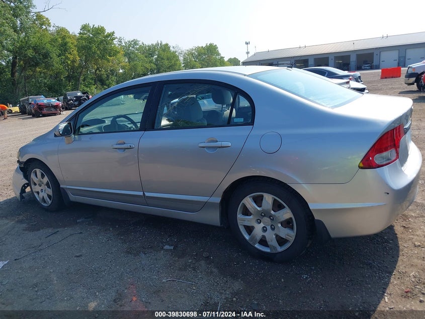 2009 Honda Civic Lx VIN: 2HGFA16579H334987 Lot: 39830698