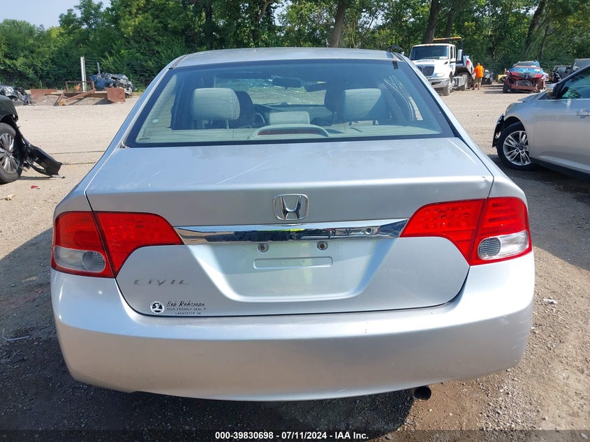 2009 Honda Civic Lx VIN: 2HGFA16579H334987 Lot: 39830698