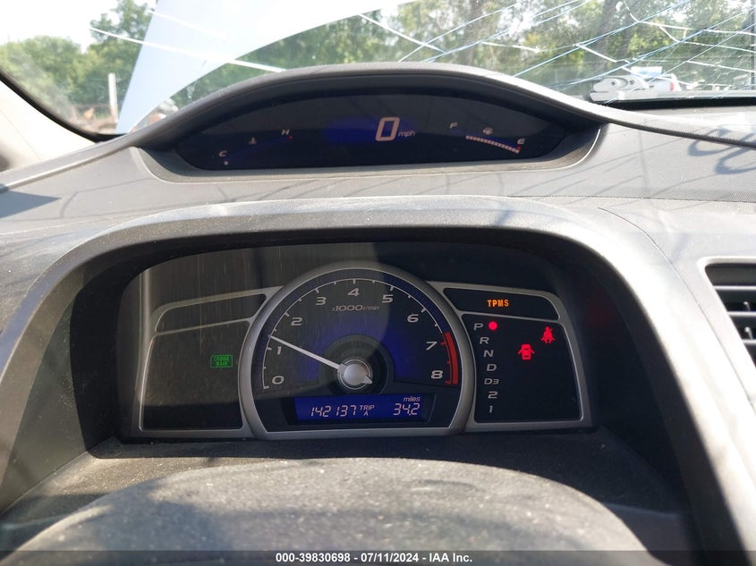 2009 Honda Civic Lx VIN: 2HGFA16579H334987 Lot: 39830698